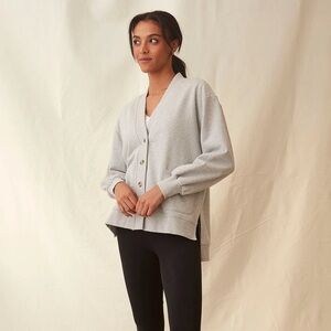 NWOT Grey State Betty Cardigan in Classic Grey Heather